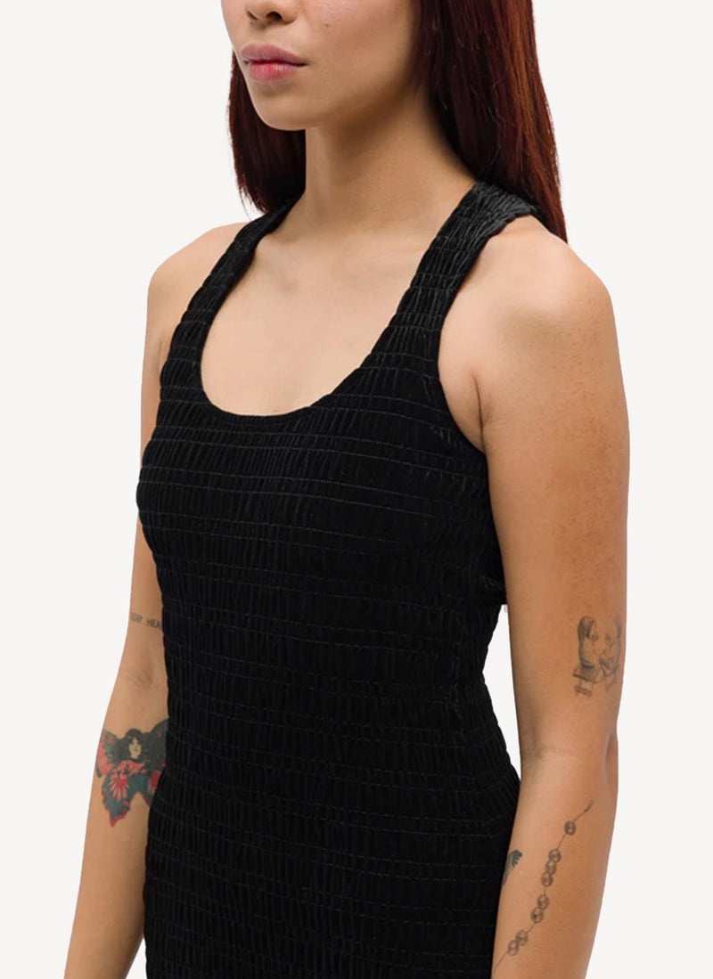 Ganni - Robe - Black - Femme