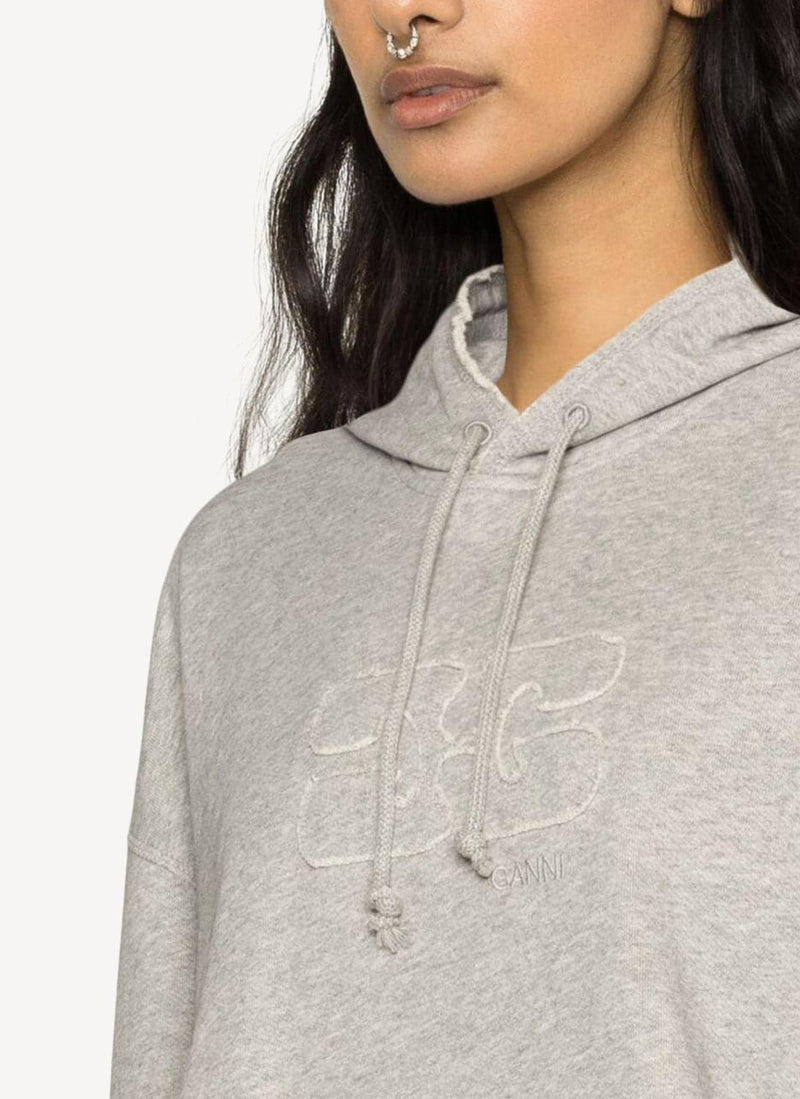 Ganni - Sweatshirt - Grey - Femme