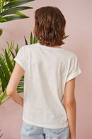 Tee Shirt Ganoumea - Creme