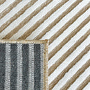 Tapis Garden 1035 - Motif Abstrait - Beige - Intérieur