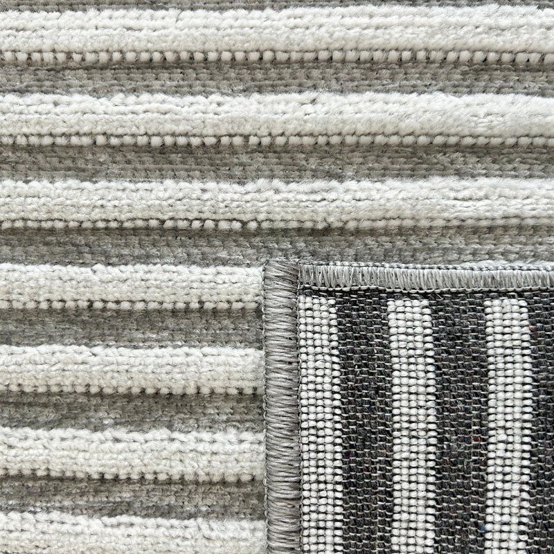 Tapis Garden 1035 - Motif Abstrait - Gris - Intérieur