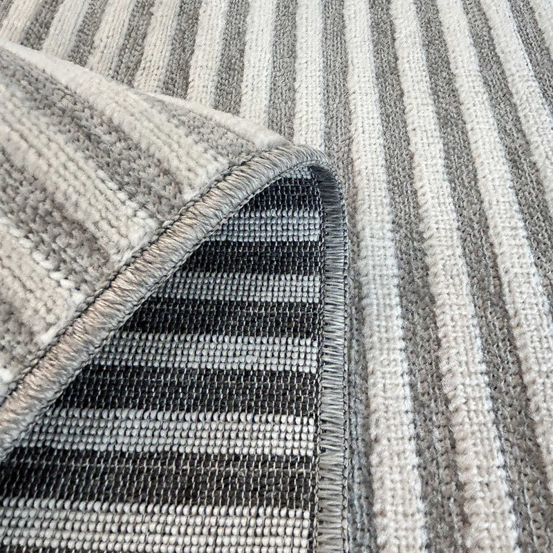 Tapis Garden 1035 - Motif Abstrait - Gris - Intérieur