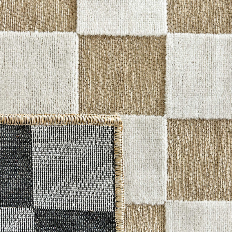 Tapis Garden 1036 - Motif Abstrait - Beige - Intérieur