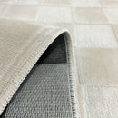 Tapis Garden 1036 - Motif Abstrait - Blanc - Intérieur