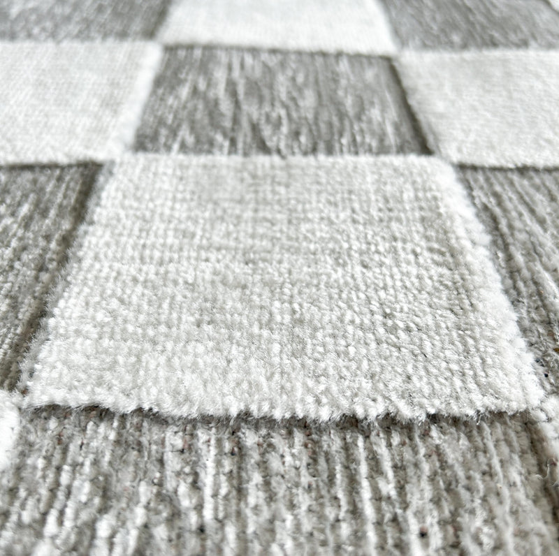 Tapis Garden 1036 - Motif Abstrait - Gris - Intérieur