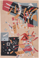 Tapis Garden 1305 - Motif Abstrait - Beige - Intérieur