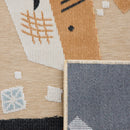 Tapis Garden 1305 - Motif Abstrait - Beige - Intérieur