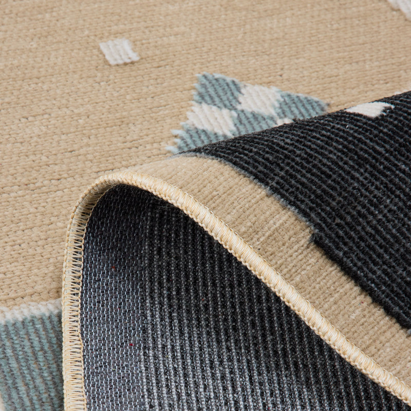 Tapis Garden 1305 - Motif Abstrait - Beige - Intérieur