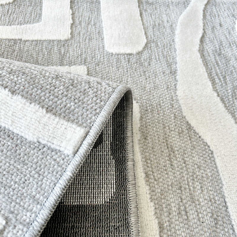 Tapis Garden 951 - Motif Abstrait - Gris - Intérieur