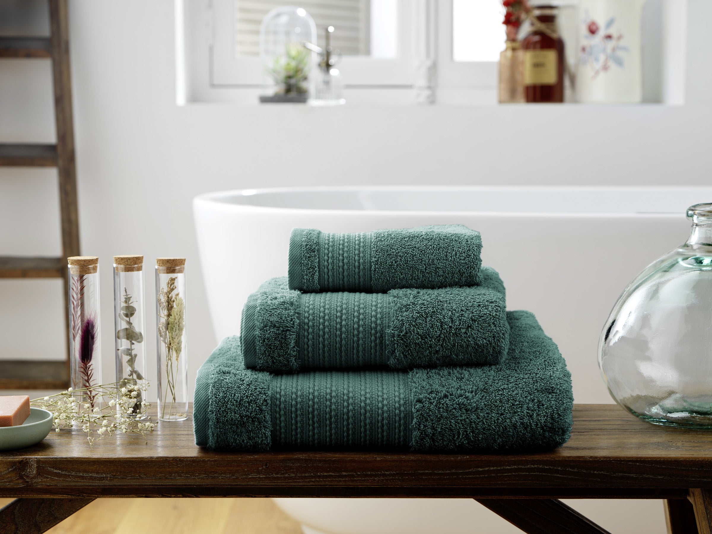 Garance - Drap De Douche - Emeraude