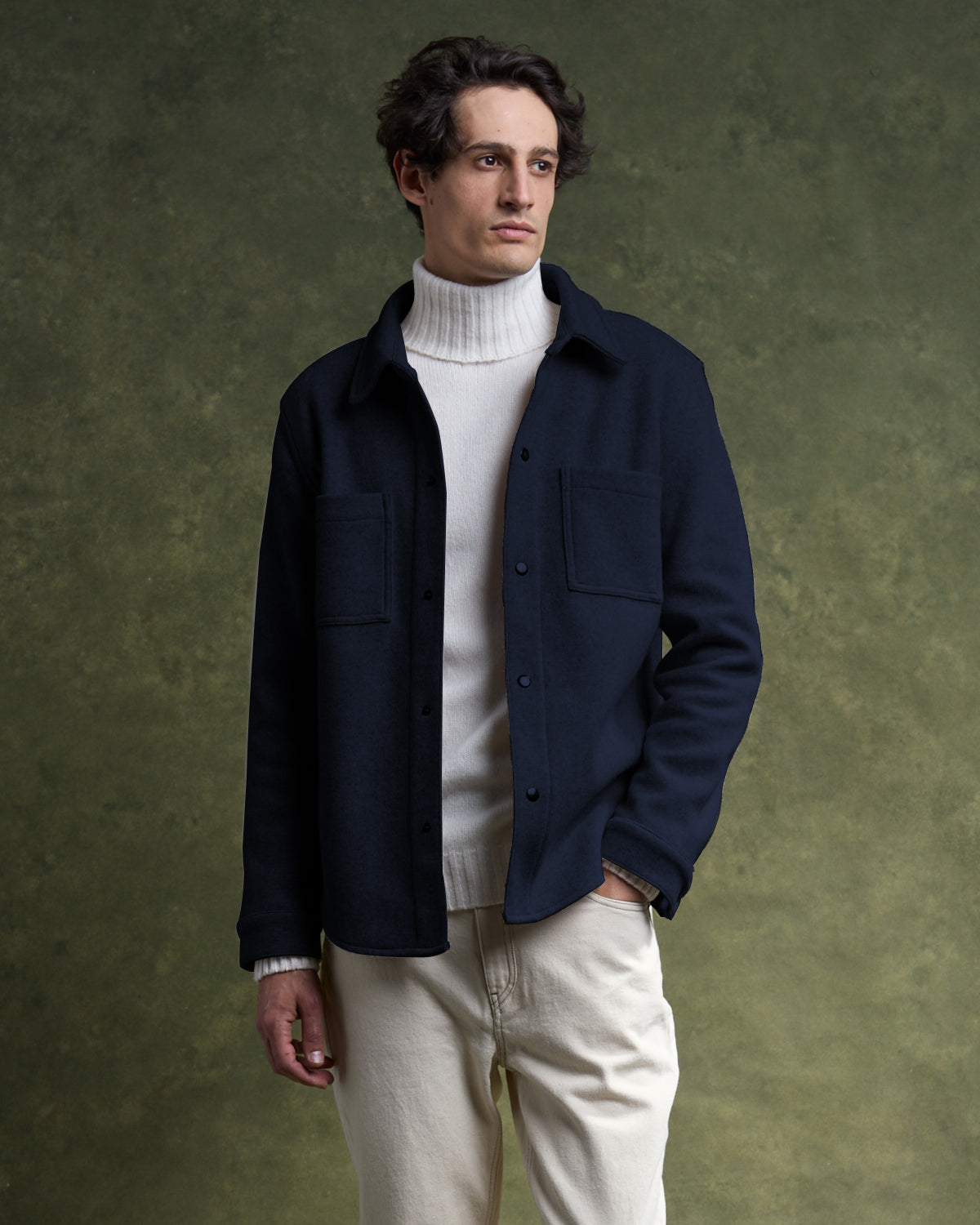Surchemise Gardella Jersey - Navy