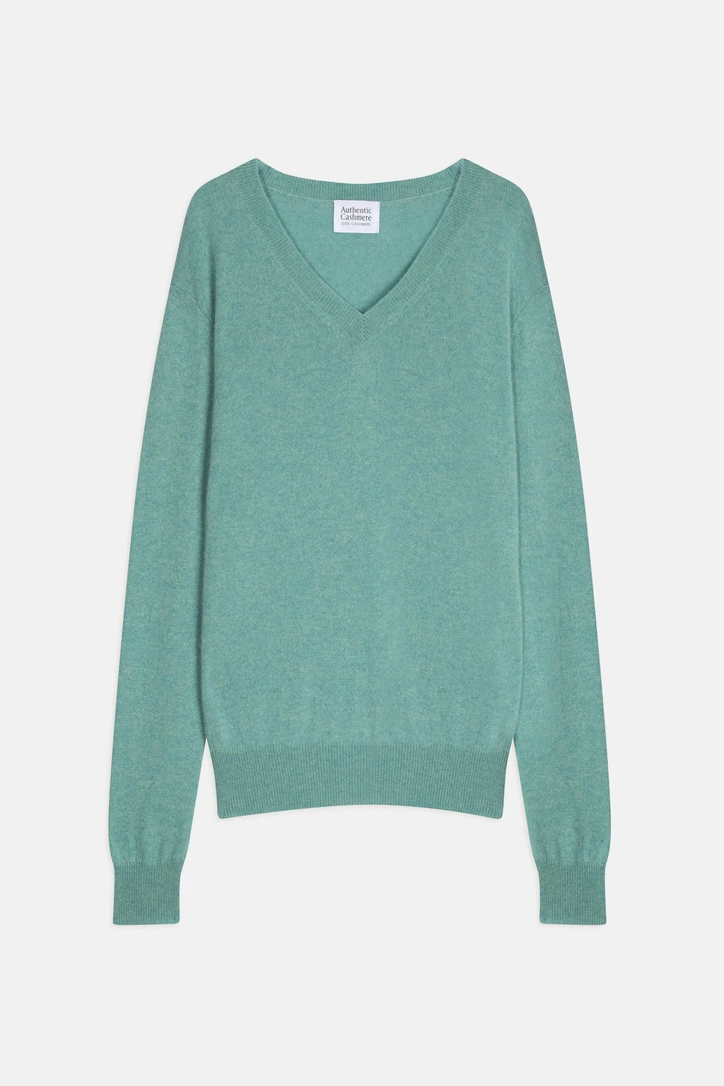 Jersey Cuello V - Gardoria - Verde Jaspeado