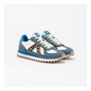 Sneakers Gate Denim-Leopard-Pony Hair-Tan