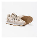Sneakers Gate Grey-Tan-Silver-Pony Hair