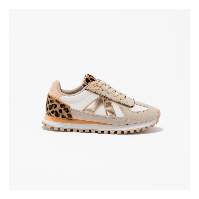 Sneakers Gate Beige-Peach-Leopard