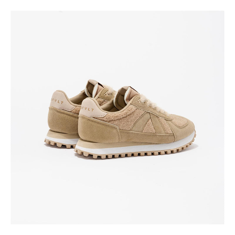 Sneakers Gate Beige-Cream-Sherpa