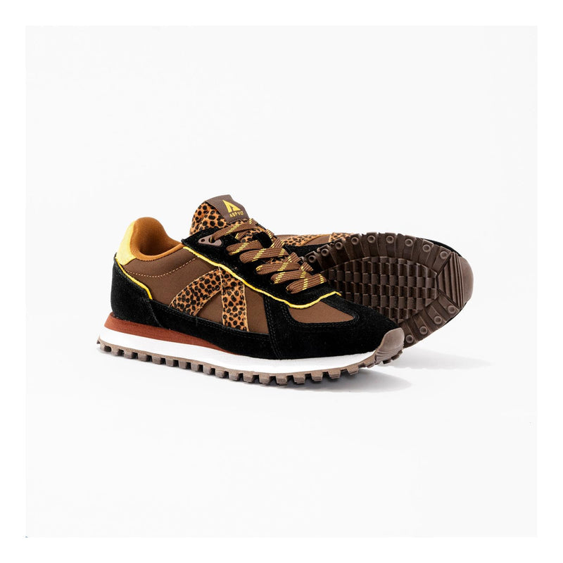 Sneakers Gate Black-Brown-Safari