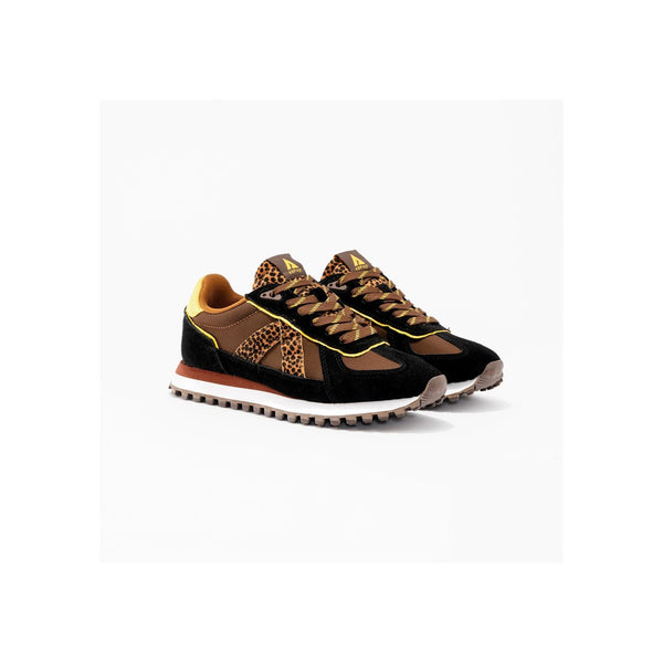 Sneakers Gate Black-Brown-Safari