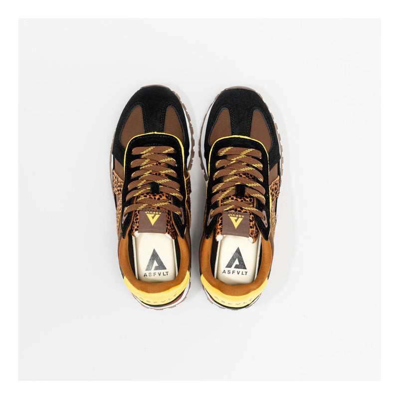 Sneakers Gate Black-Brown-Safari