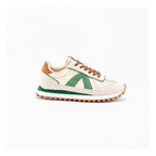 Sneakers Gate Turtle-Green-Cognac