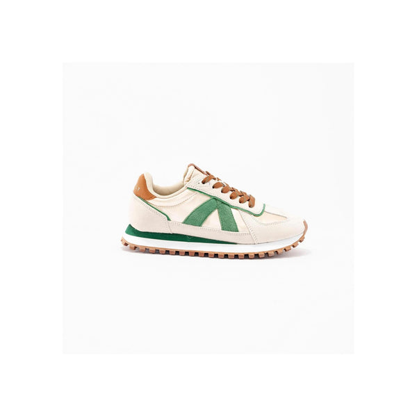 Sneakers Gate Turtle-Green-Cognac
