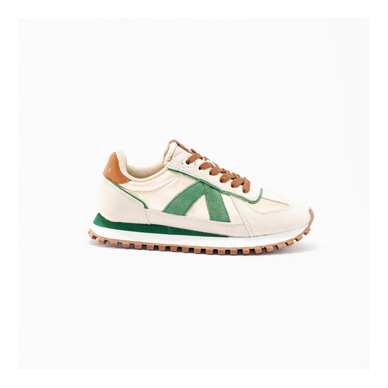Sneakers Gate Turtle-Green-Cognac