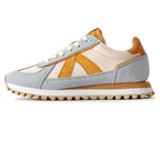 Sneakers Gate - Blue/Beige/Cognac Croc