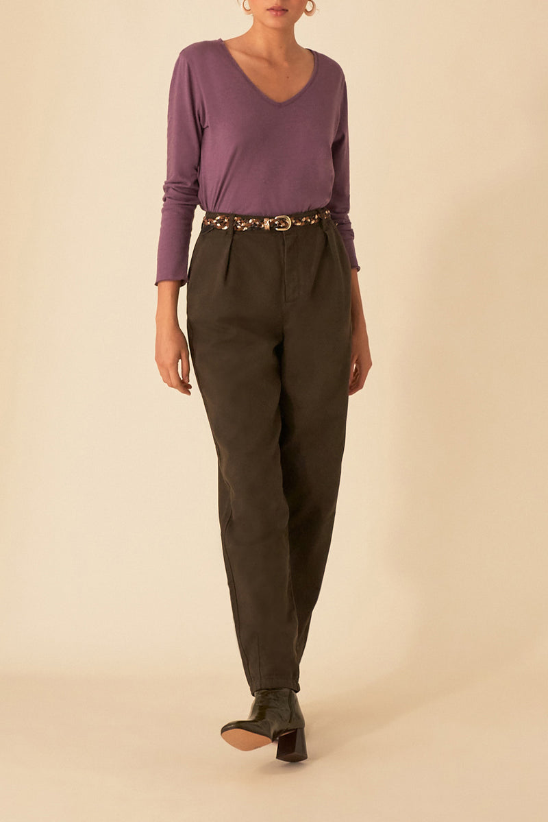 Tee Shirt Gata - Violette