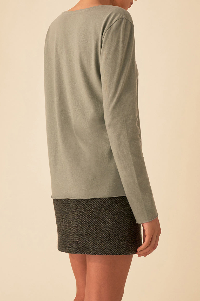 Tee Shirt Gata - Matcha