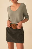 Tee Shirt Gata - Matcha