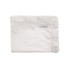 Manta con flecos bimaterial Gatsby - Color Plume