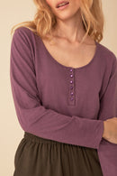 Tee Shirt Gatsby - Violette