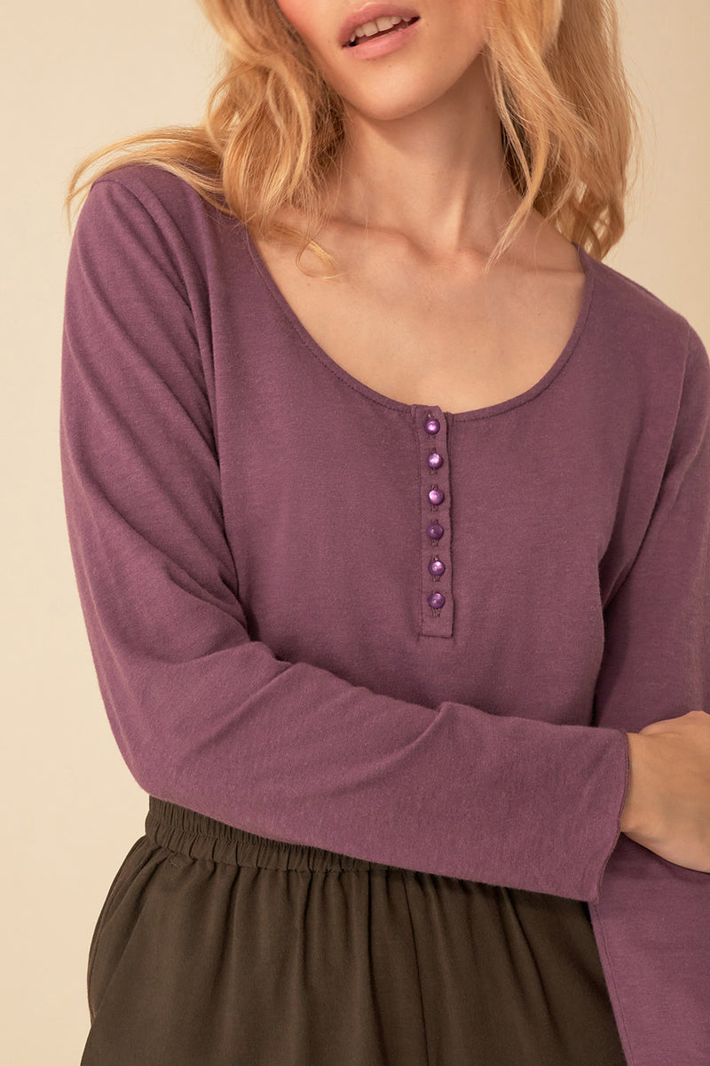 Tee Shirt Gatsby - Violette