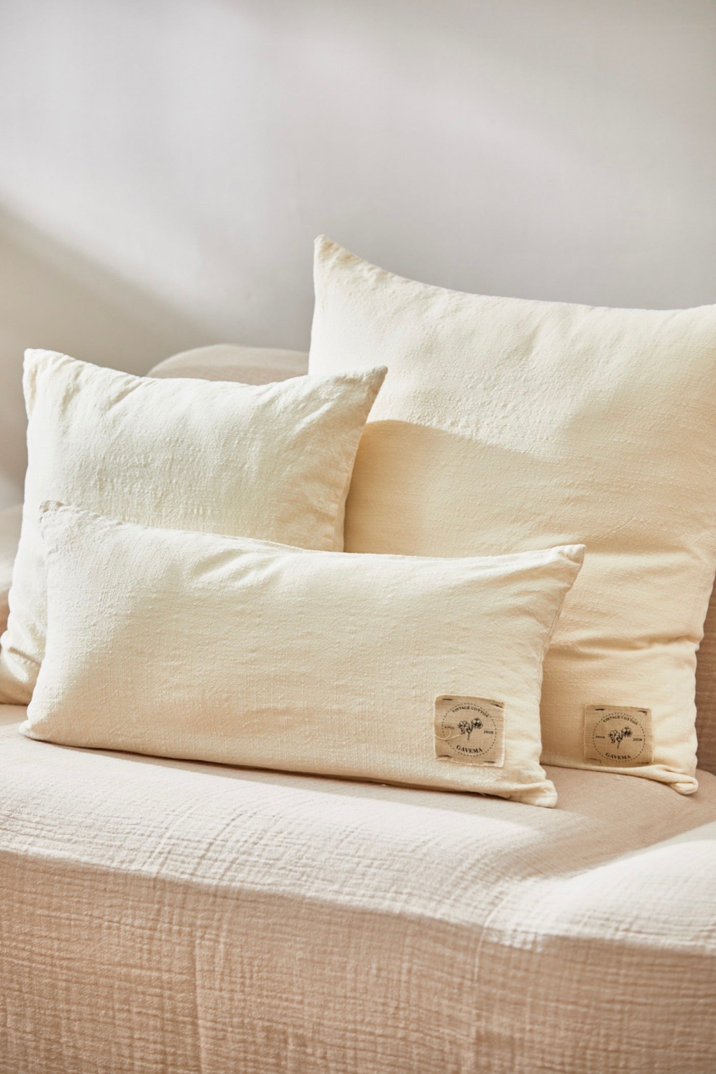 Gavema Cushion Cover - Ecru