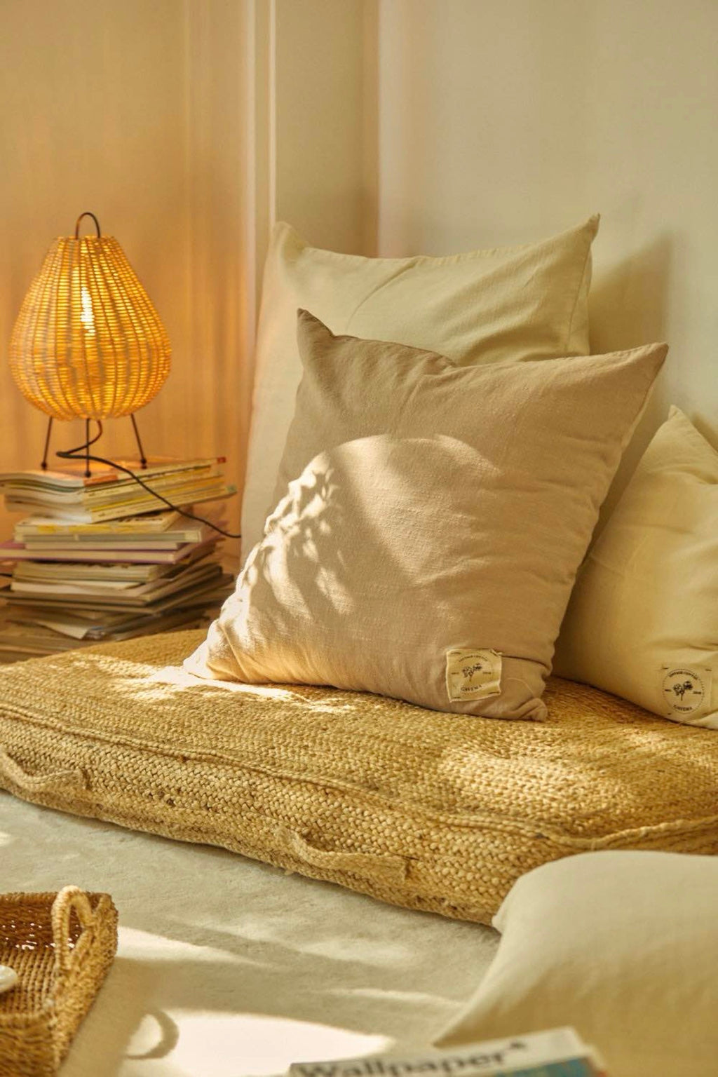 Housse De Coussin Gavema - Beige