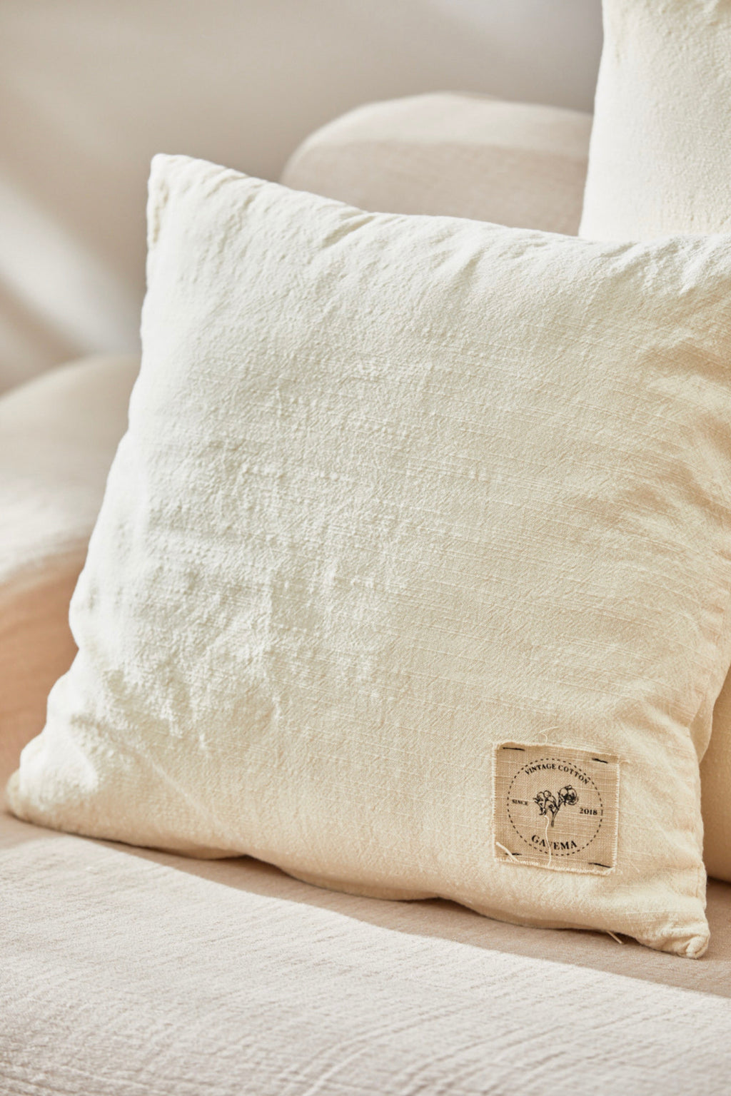 Gavema Cushion Cover - Ecru