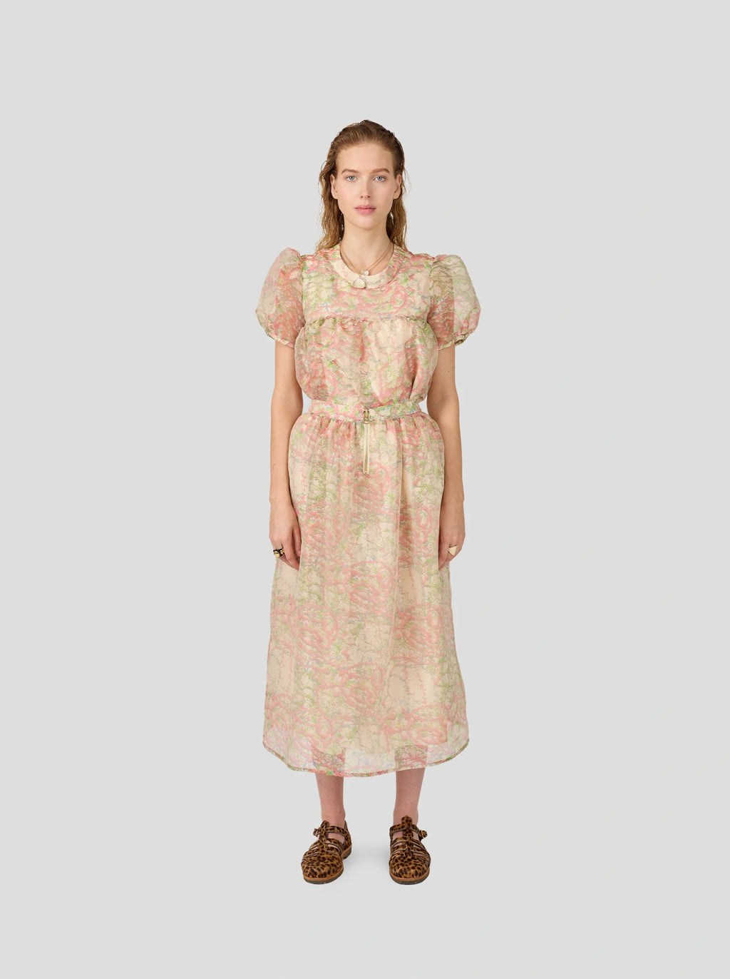 Gaya Blouse in Spray Print