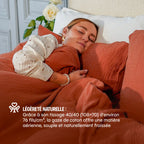 Drap housse gaze de coton - 4 coloris au choix