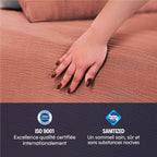 Housse de couette Gaze de coton - 4 coloris au choix
