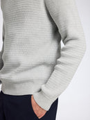 Pull En Maille - Light Grey Melange - Homme