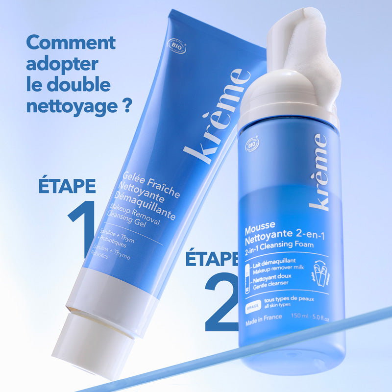 Routine double nettoyage
