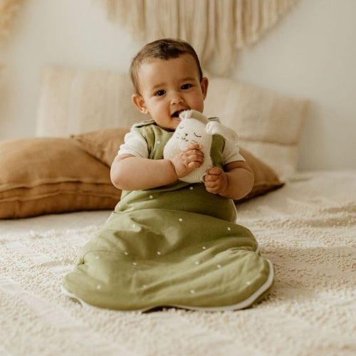 Gigoteuse Citrons Évolutive 4 Saisons Coton - Vert