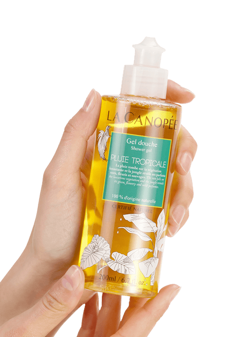 Gel de ducha de lluvia tropical