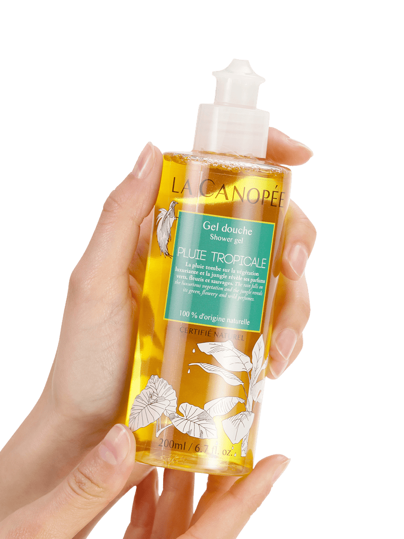 Gel de ducha de lluvia tropical