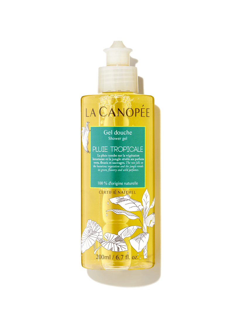 Gel de ducha de lluvia tropical