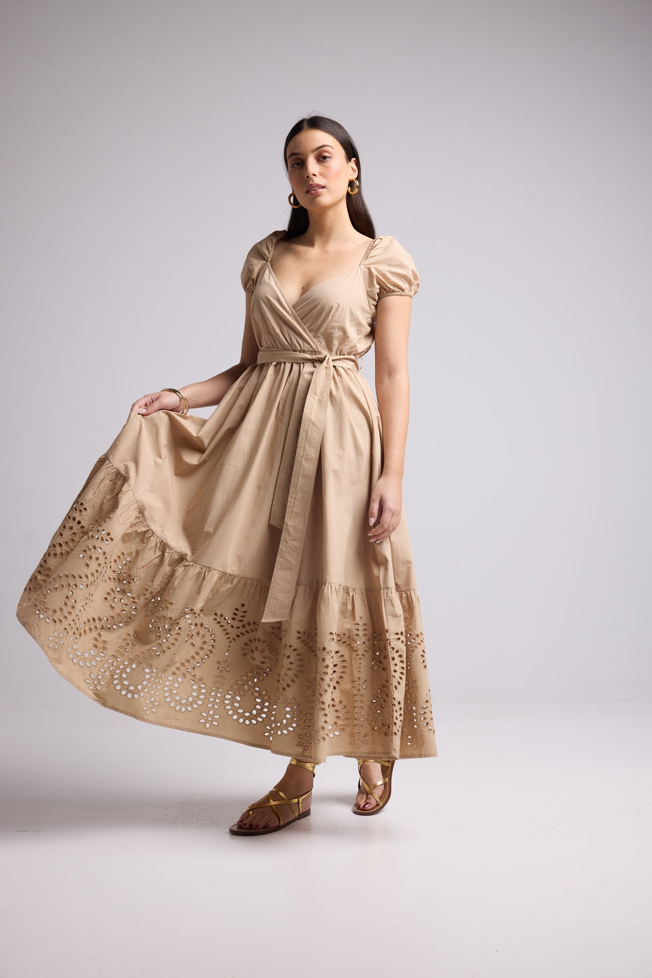 Robe Longue - Gena - Beige