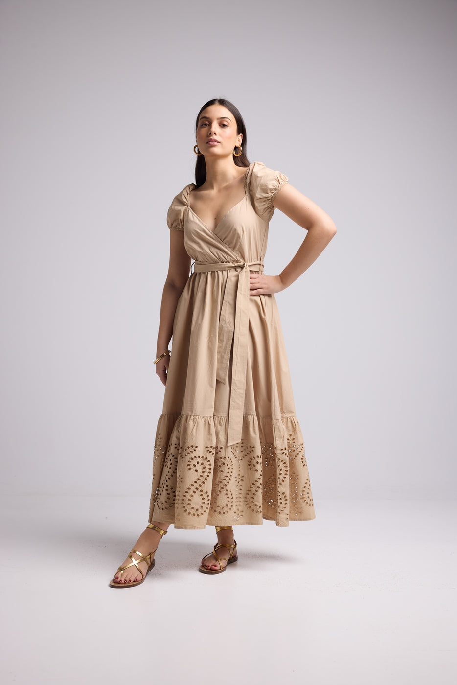 Robe Longue - Gena - Beige