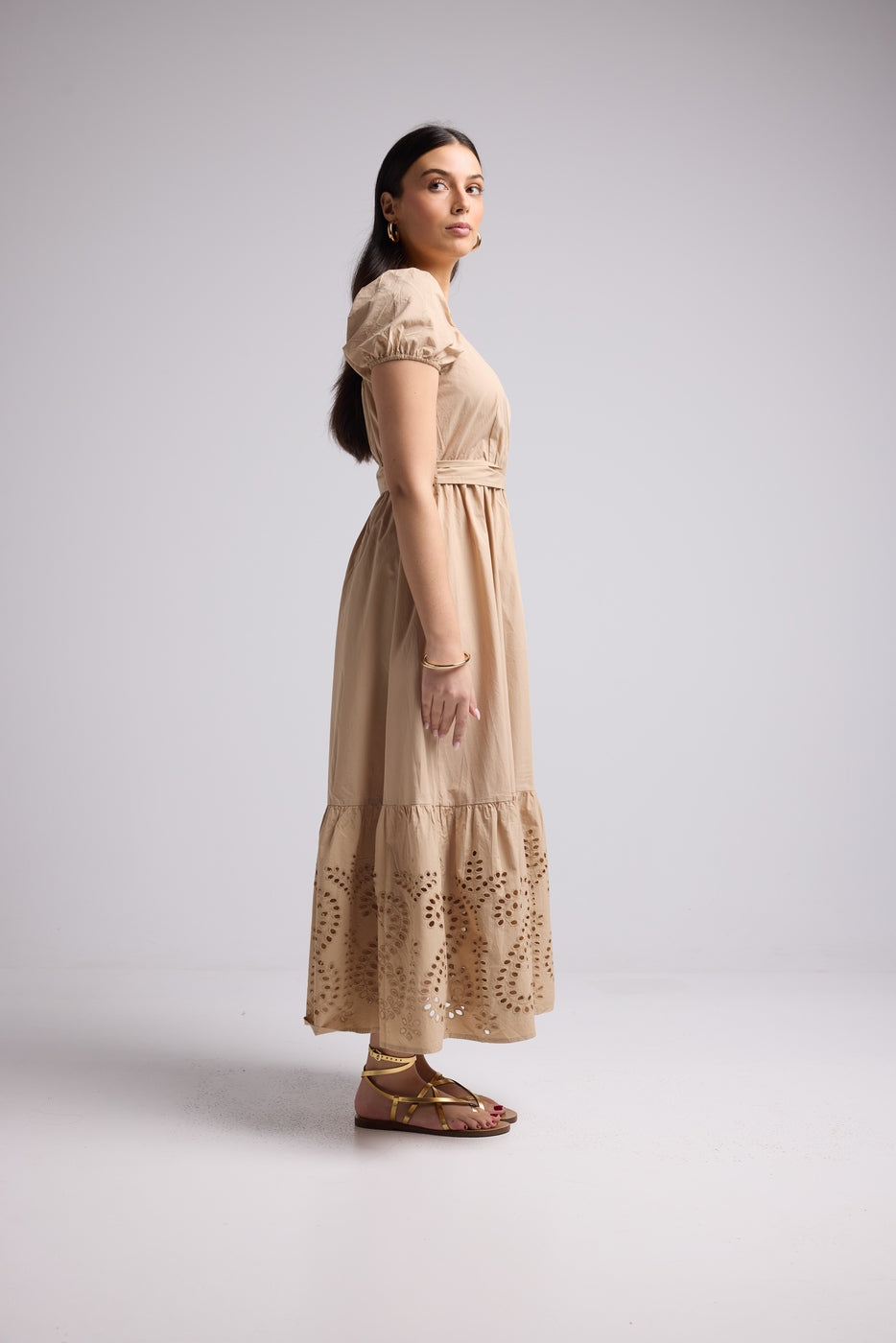 Robe Longue - Gena - Beige