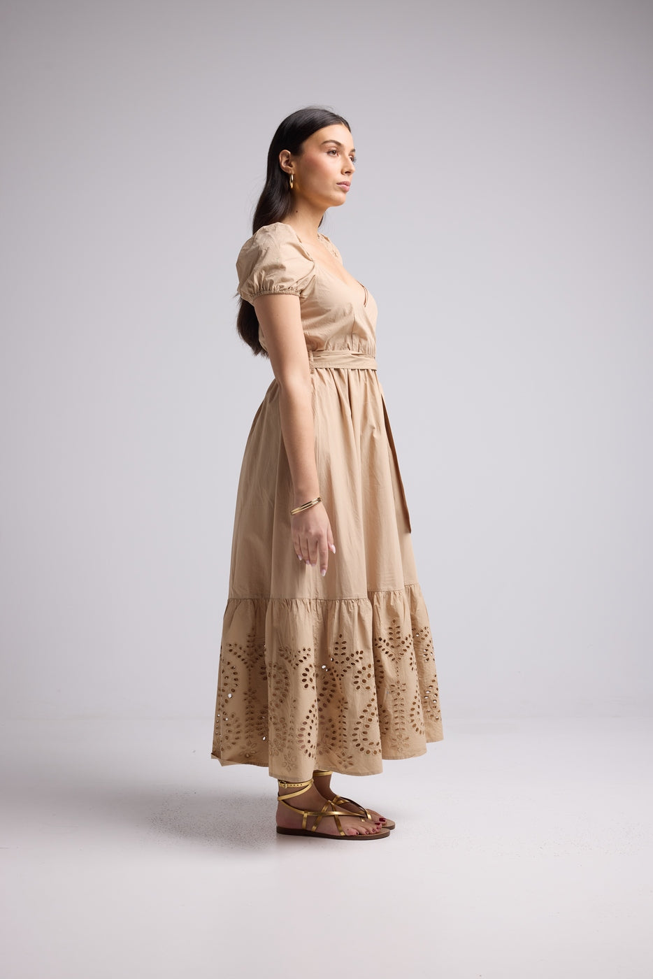 Robe Longue - Gena - Beige