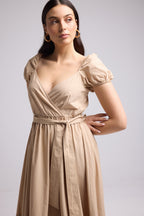Robe Longue - Gena - Beige